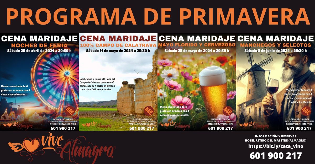 Programa de Primavera en Vive Almagro